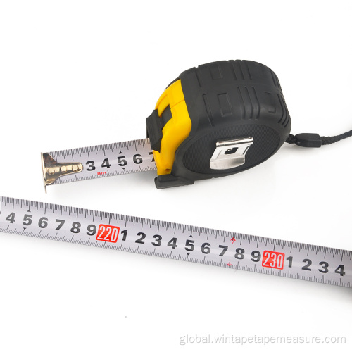 16 Feet Rubber Tape Measure 8M 25MM Rubber Steel Tape Measure Factory